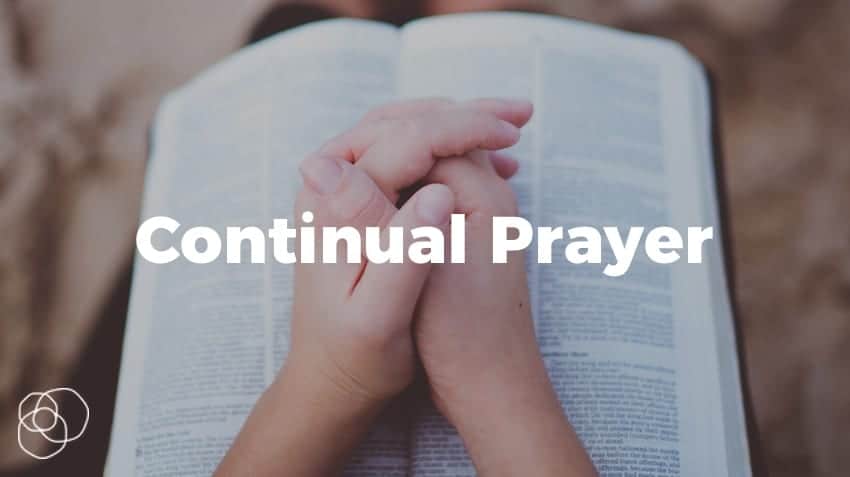 Continual Prayer