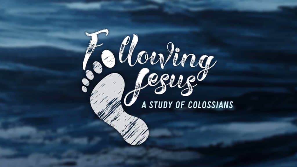 Following Jesus sermon series