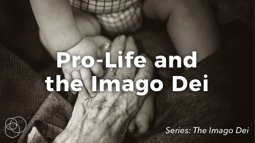 Pro-Life &Amp; The Imago Dei