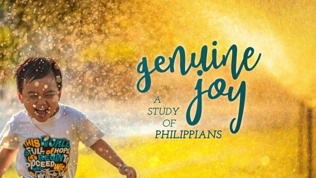 Genuine Joy sermon series