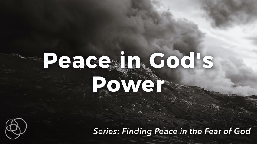 Peace In God'S Power