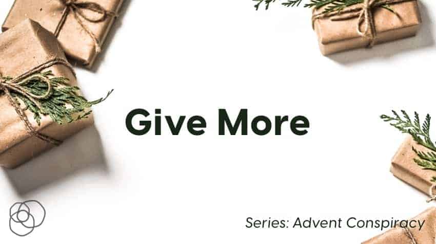 Give More This Christmas